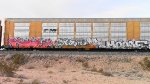 WB Unit Vehicular Flat Car Frt at Erie NV -47